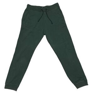 Levi's Cropped Sweatpants Joggers Dark Green Women's S Athleisure